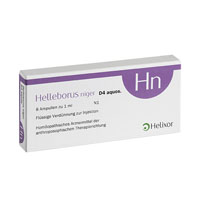 HELLEBORUS NIGER D 4 aquos.Ampullen