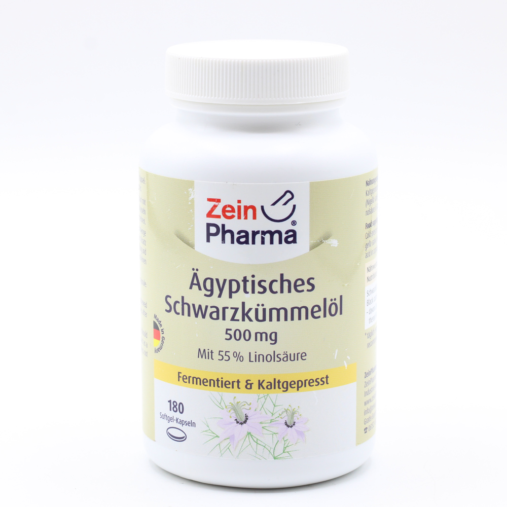 ÄGYPTISCHES Schwarzkümmelöl Kapseln 500 mg