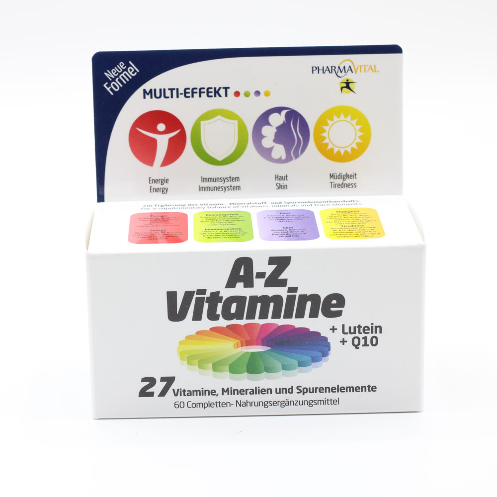 PHARMAVITAL A-Z Vitamine+Lutein+Q10 Tabletten