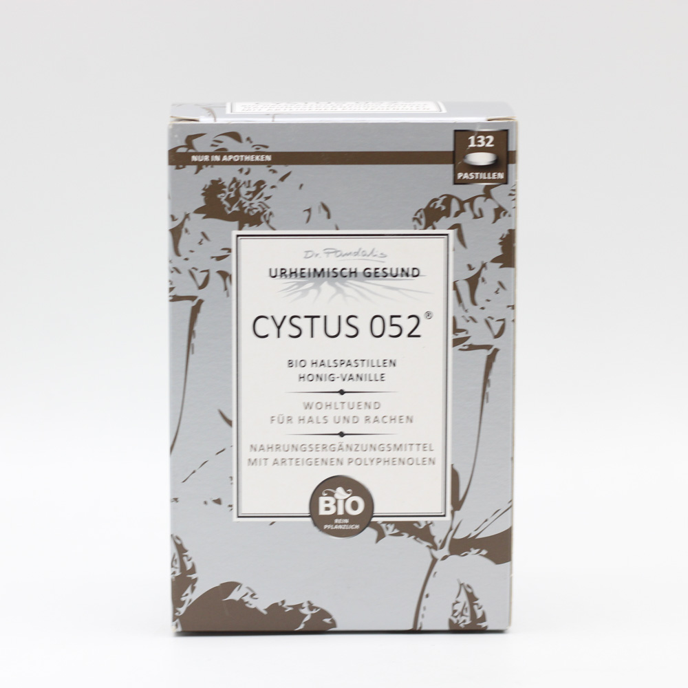 CYSTUS 052 Bio Halspastillen Honig Vanille