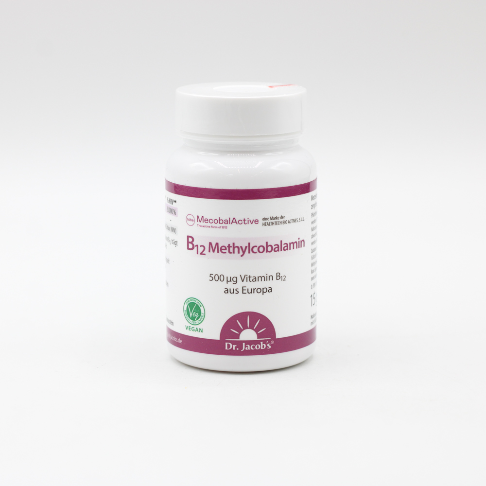 B12 METHYLCOBALAMIN Dr.Jacob's Lutschtabletten