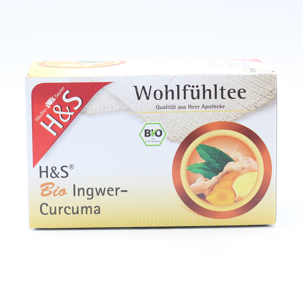 H&S Bio Ingwer-Curcuma Filterbeutel