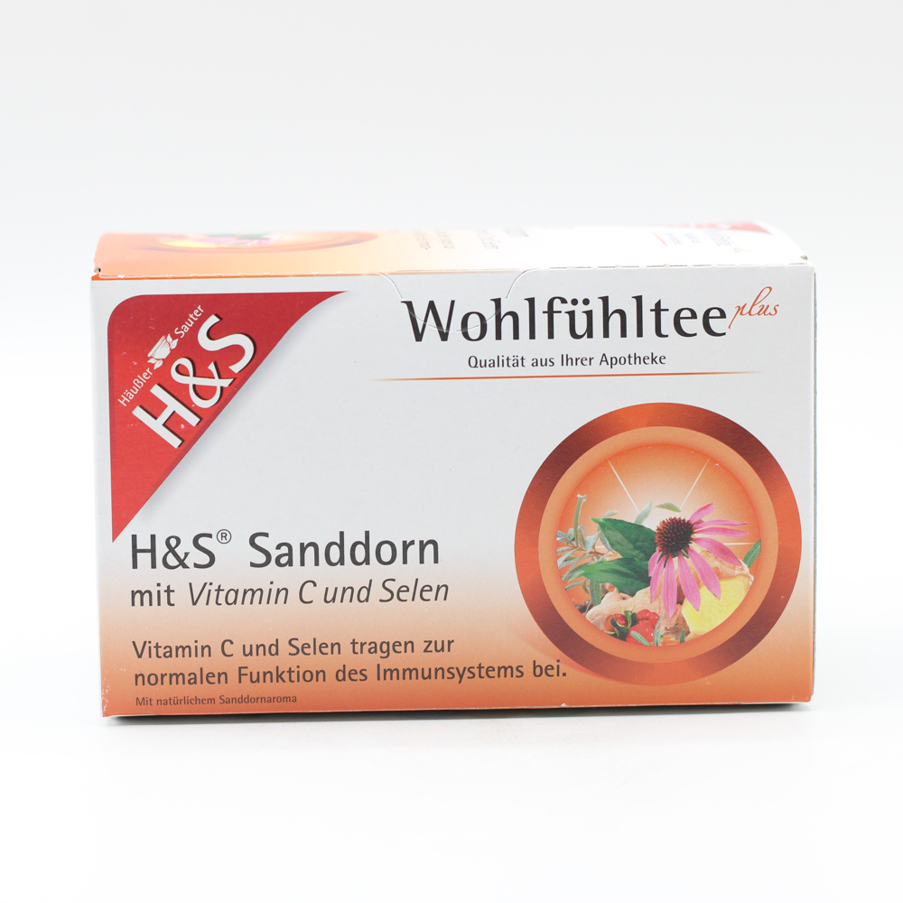H&S Sanddorn m.Vitamin C und Selen Filterbeutel