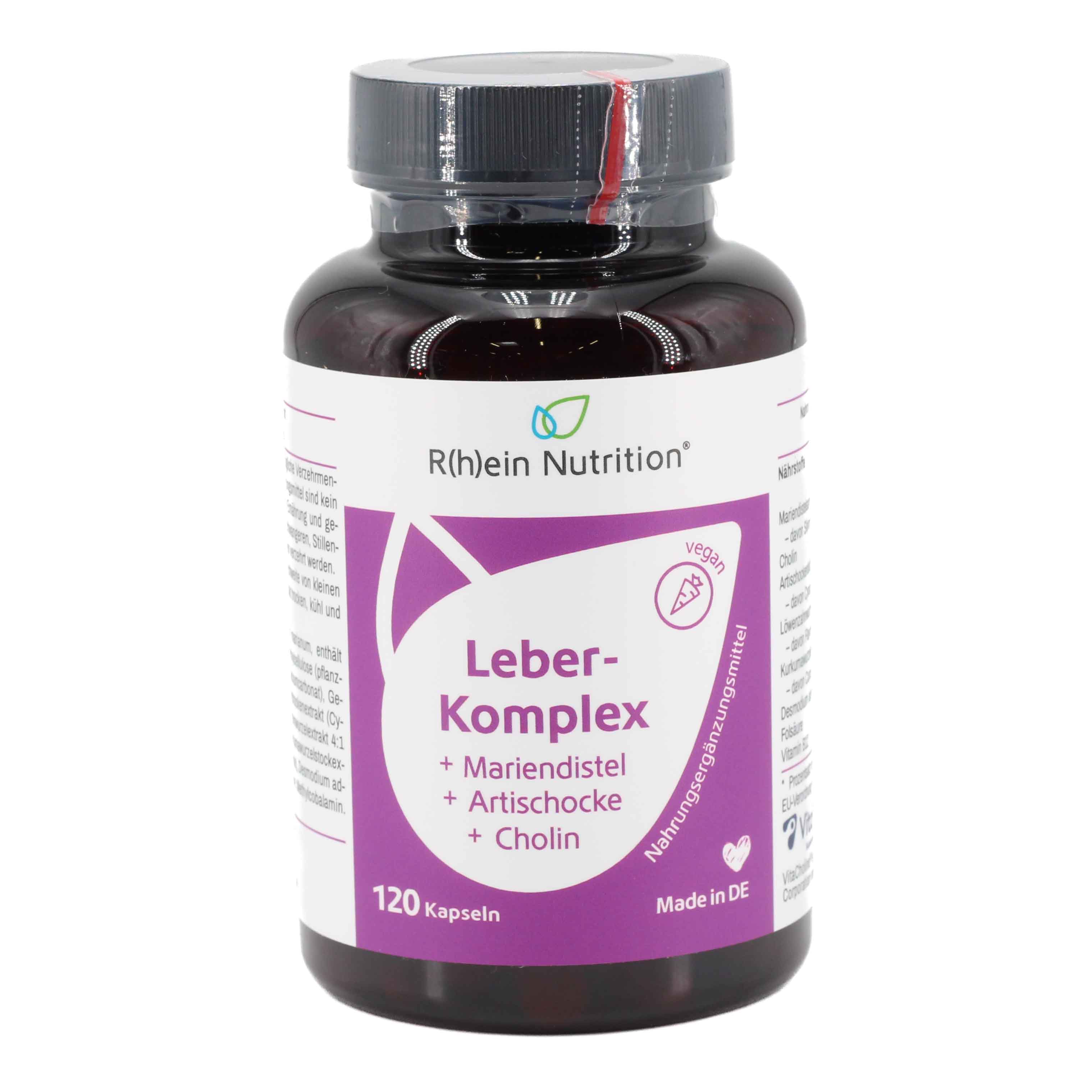 LEBER-KOMPLEX Mariendistel+Artischocke+Cholin Kps.