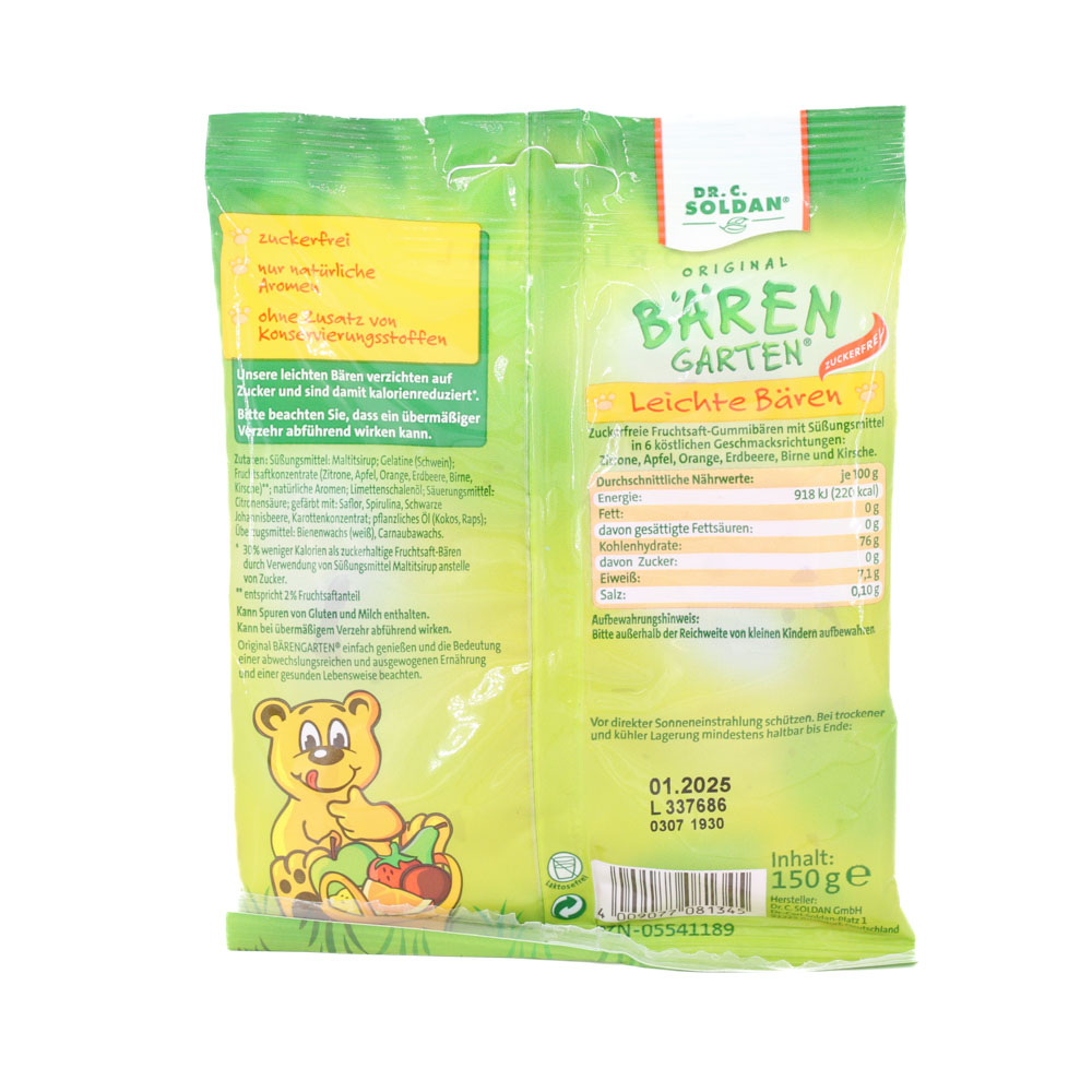 SOLDAN Bären zuckerfrei