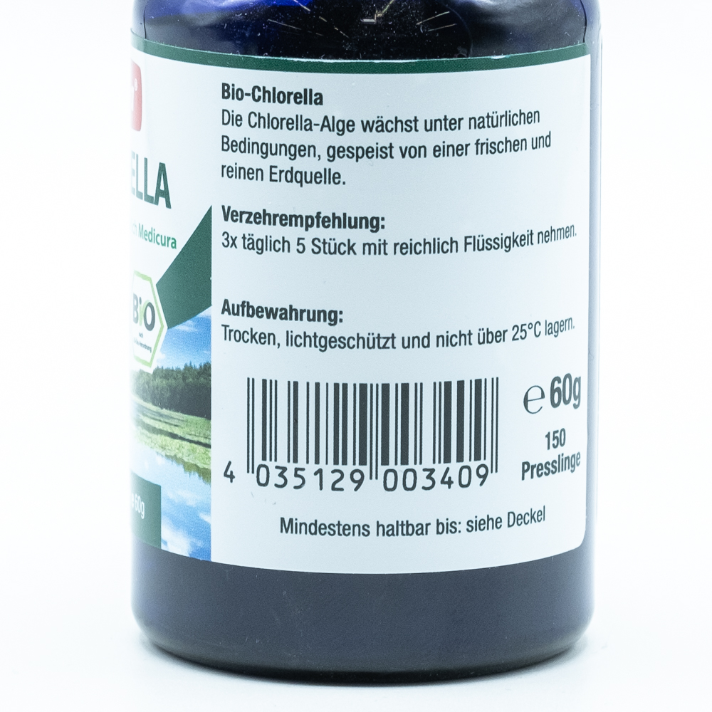 CHLORELLA 100% rein Presslinge