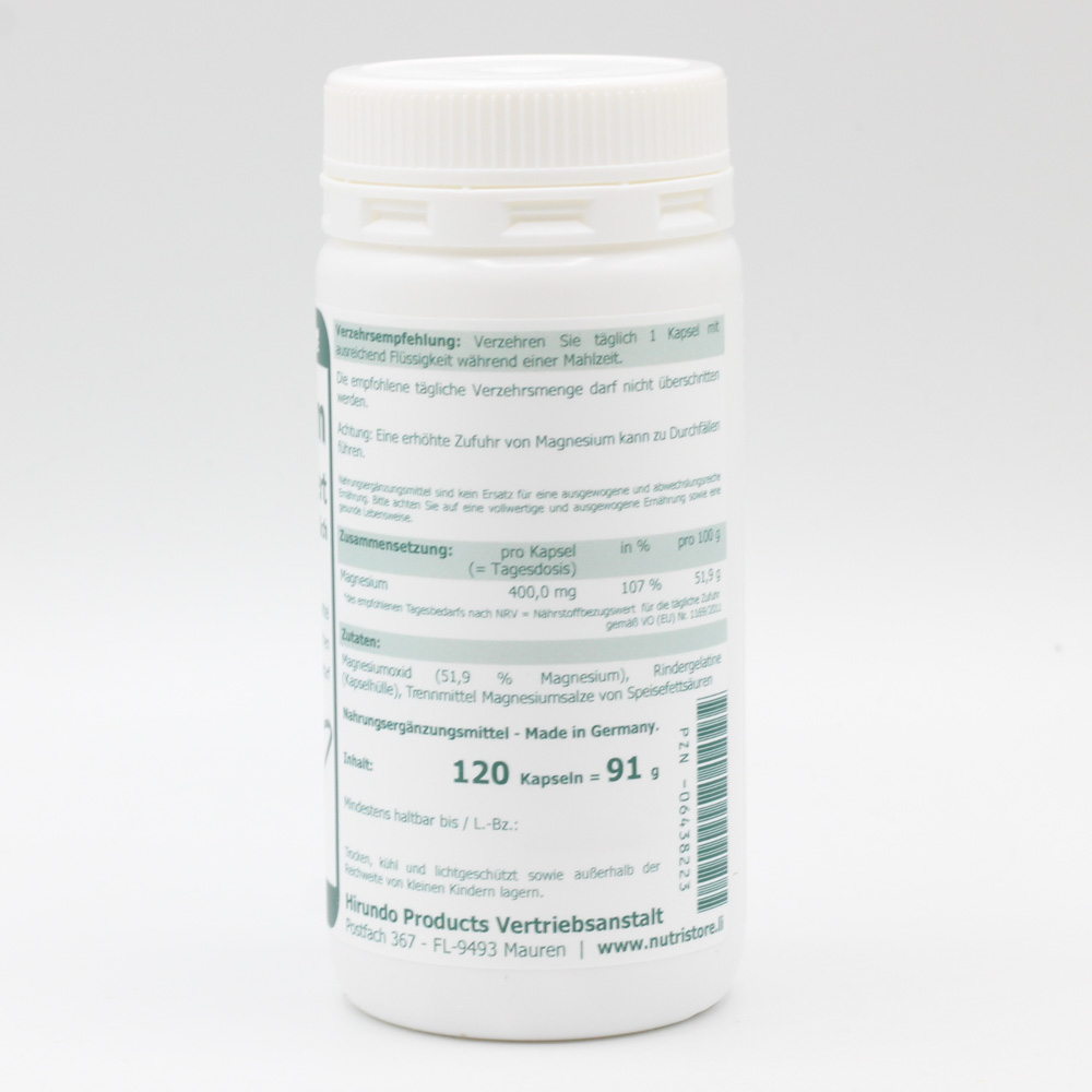 MAGNESIUM 400 mg Kapseln