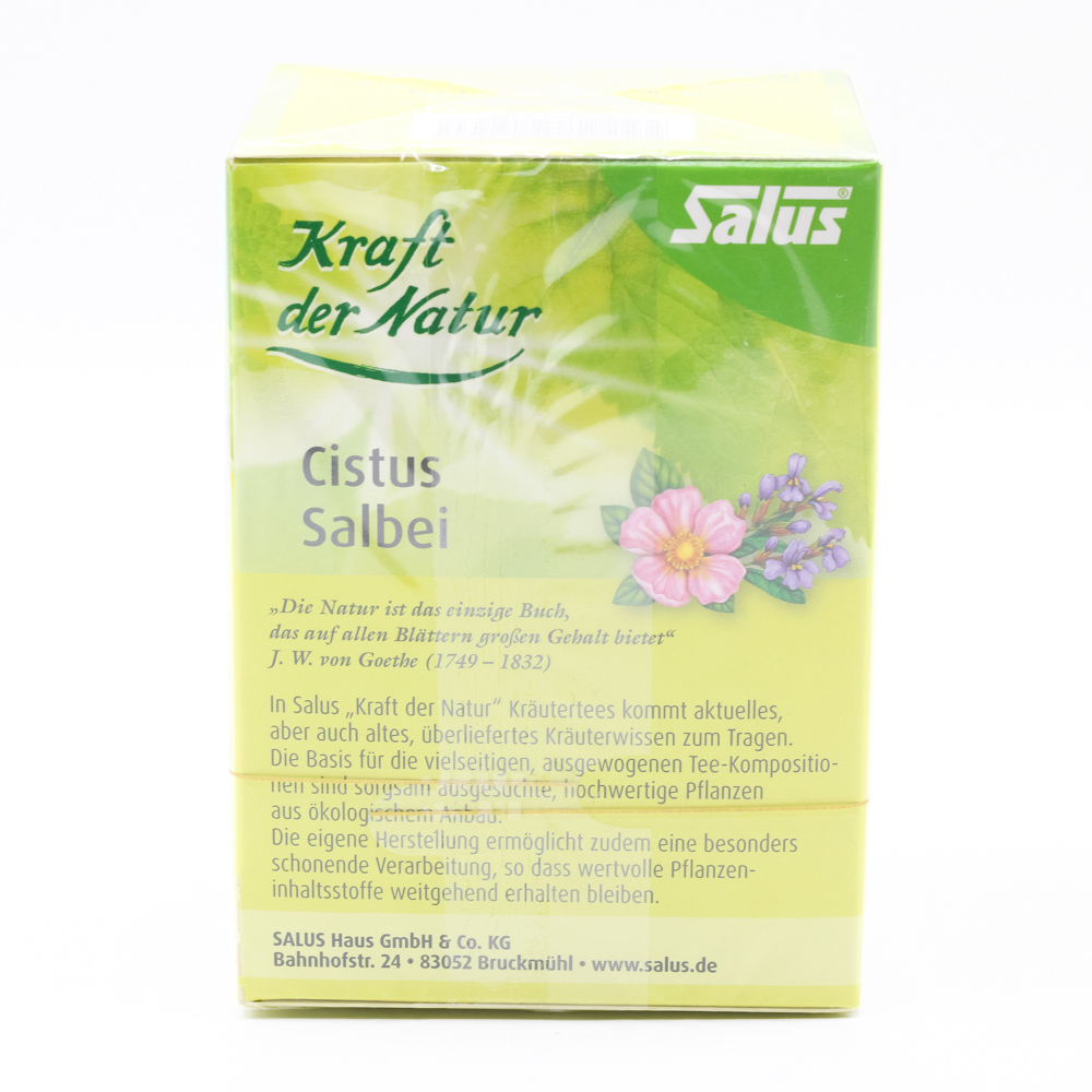 CISTUS SALBEI Kräutertee Kraft d.Natur Salus Fbtl.