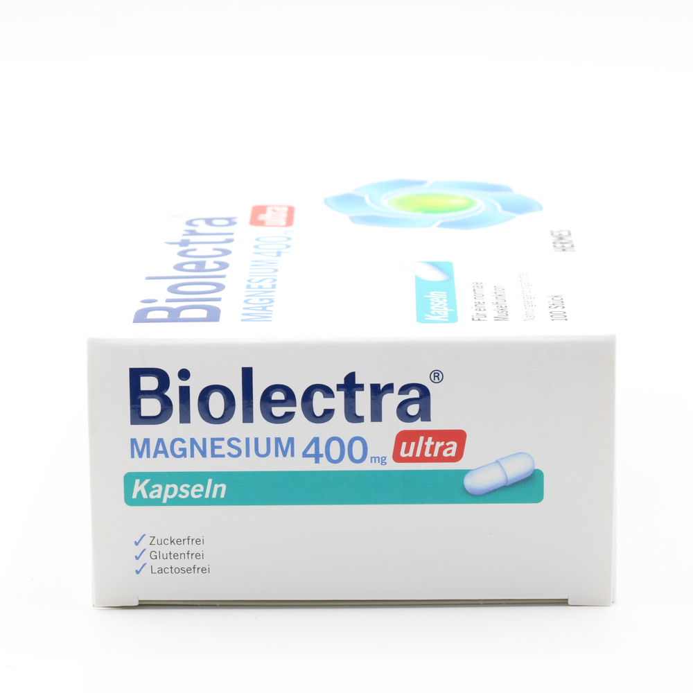 BIOLECTRA Magnesium 400 mg ultra Kapseln