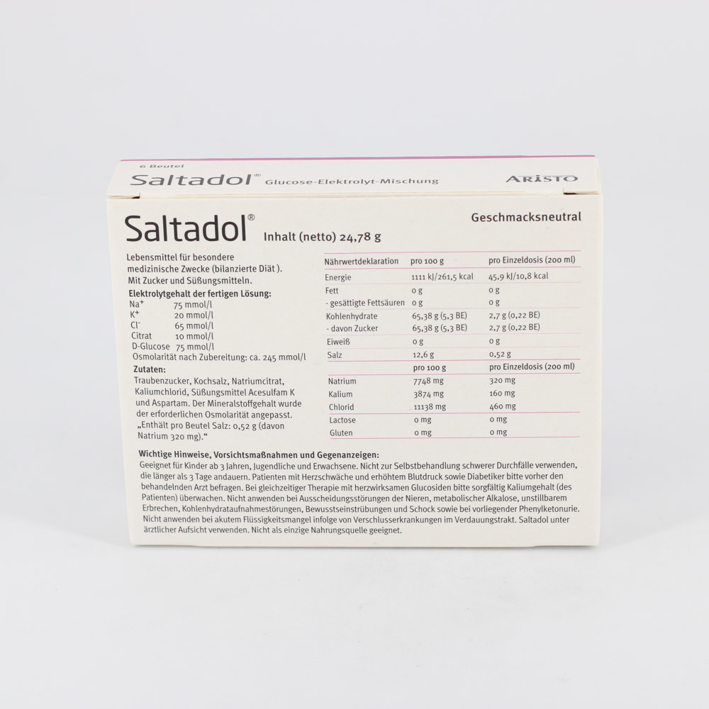 SALTADOL Elektrolyt Plv.z.Her.e.Lsg.z.Einnehmen