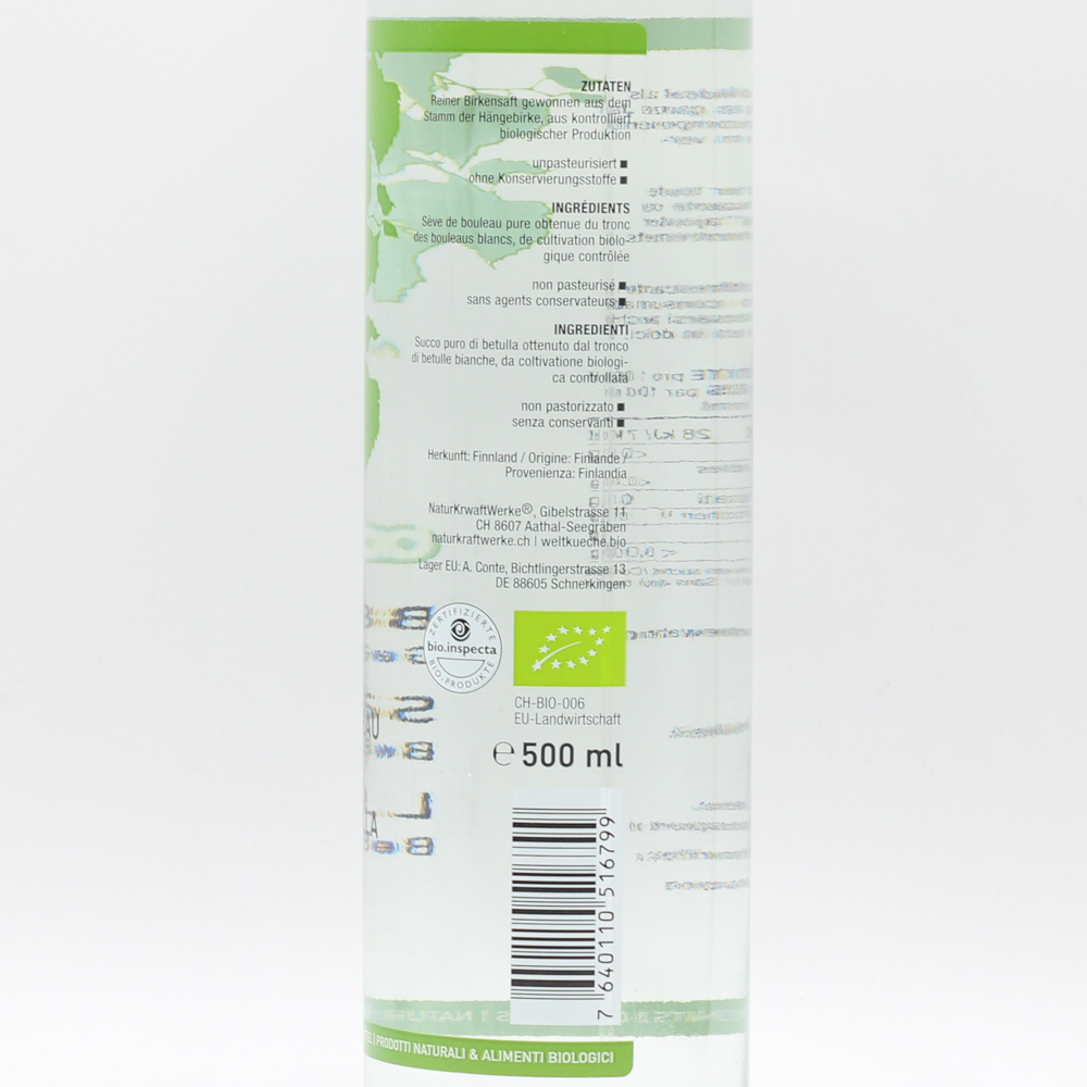 BIRKENSAFT nativ Bio