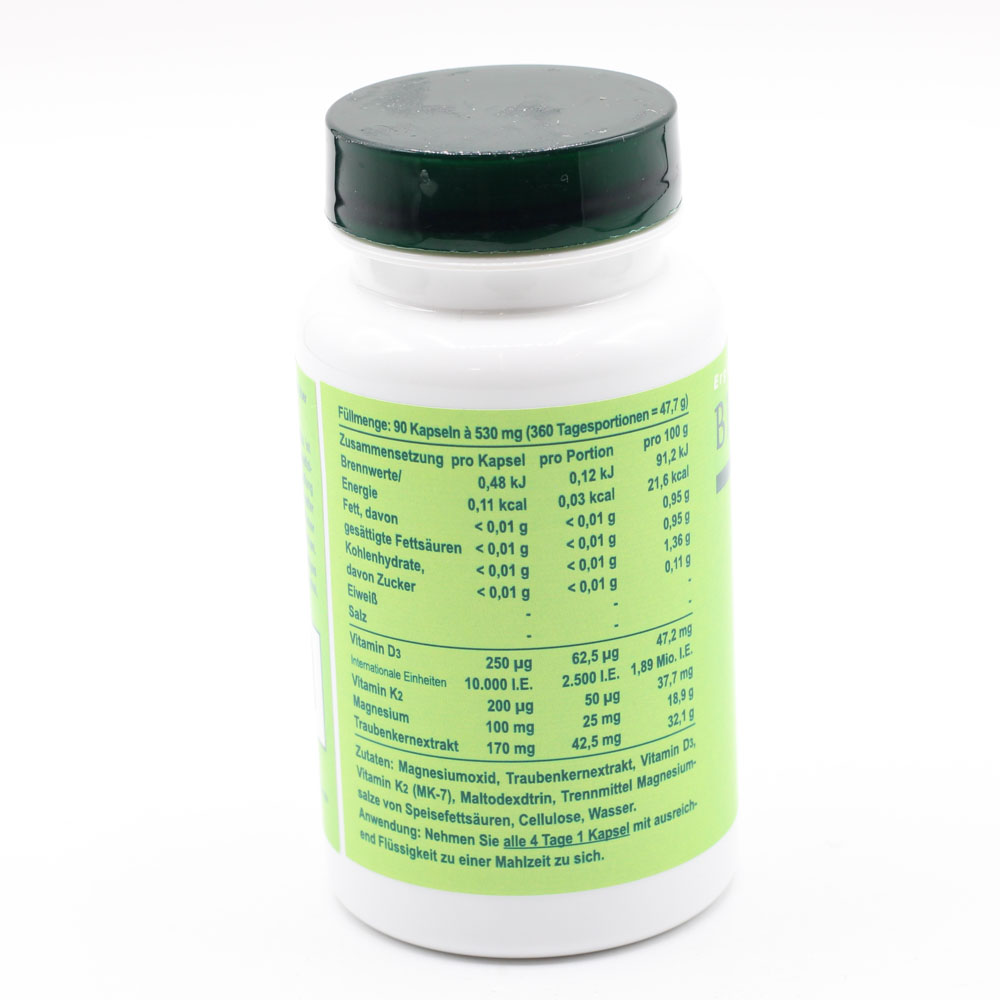 BIONOVELIA vitamin K2/D3 10.000 I.E. Kapseln