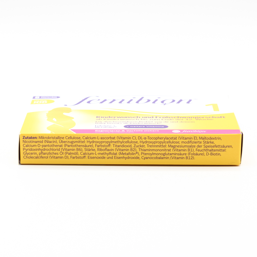 FEMIBION 1 Kinderwunsch+Frühschwangers.o.Jod Tabl.