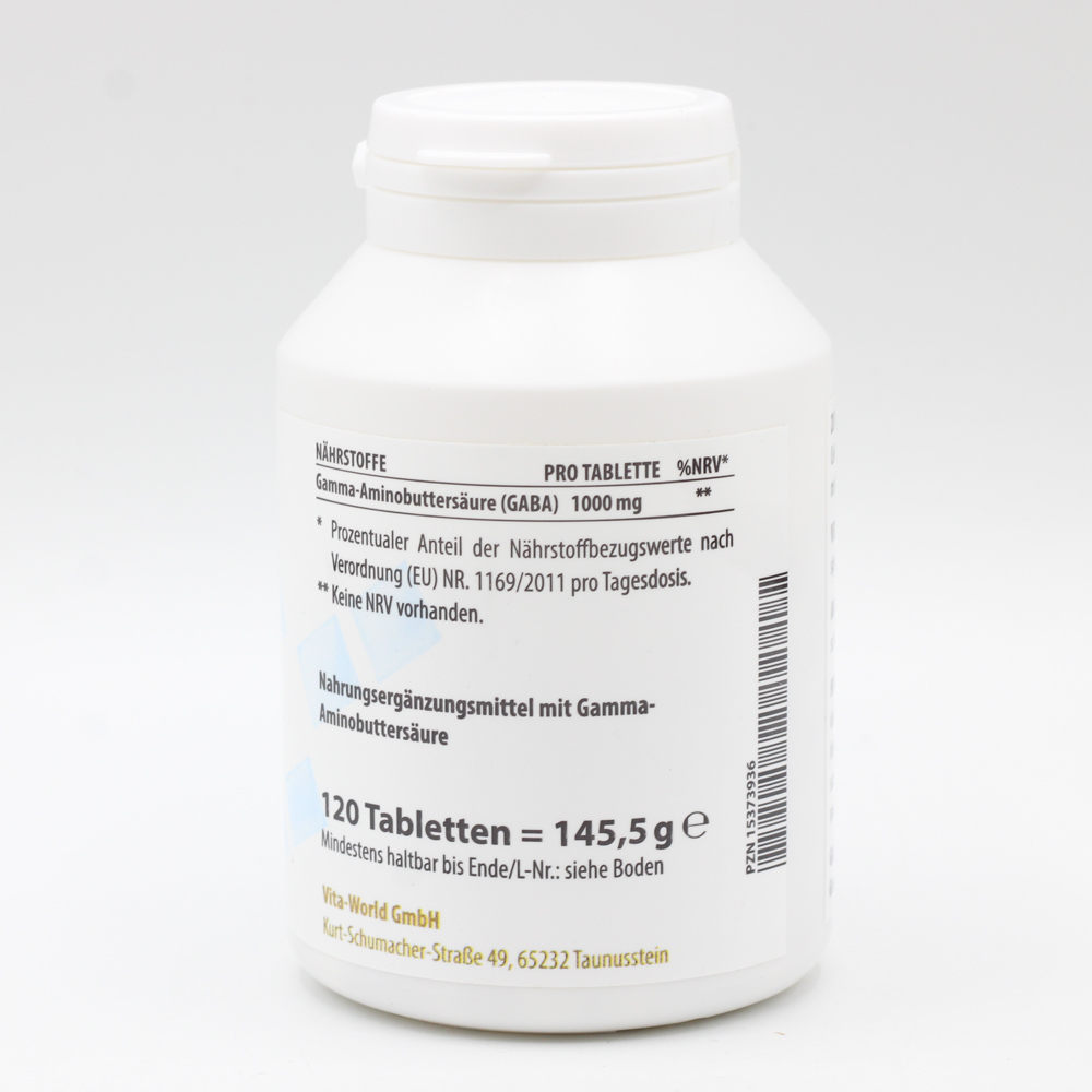 GABA 1000 mg Tabletten