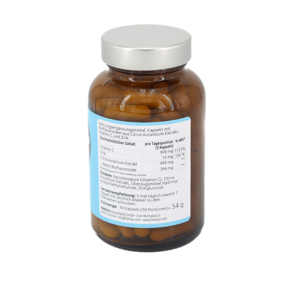 CITRUS BIOFLAVONOIDE Extrakt plus Zink+Vit.C Kaps.
