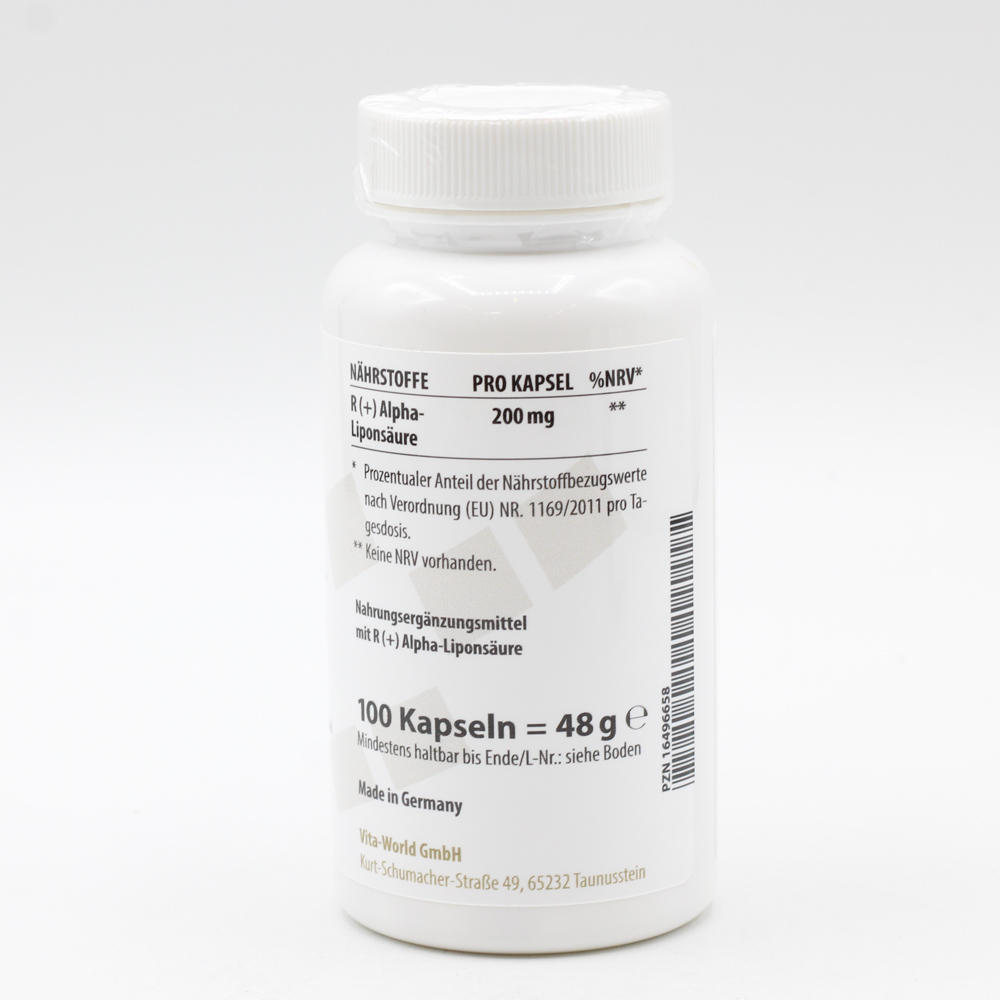 ALPHA LIPONSÄURE 200 R+ Kapseln