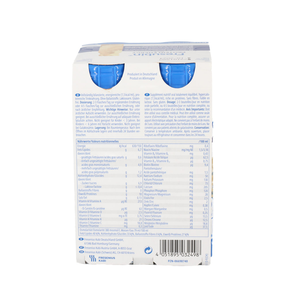 FRESUBIN PROTEIN Energy DRINK Nuss Trinkflasche Trinknahrung