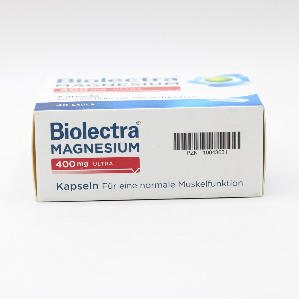 BIOLECTRA Magnesium 400 mg ultra Kapseln