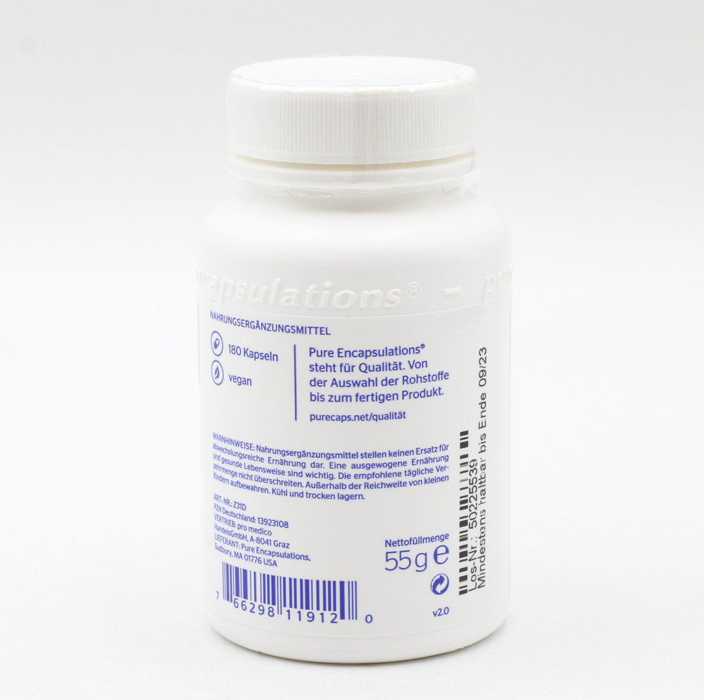 PURE ENCAPSULATIONS Zink Zinkpicolinat Kapseln