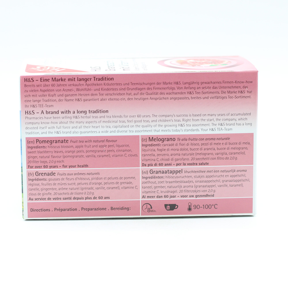 H&S Granatapfel mit Vitamin C Filterbeutel