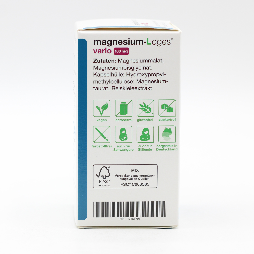 MAGNESIUM-LOGES vario 100 mg Kapseln