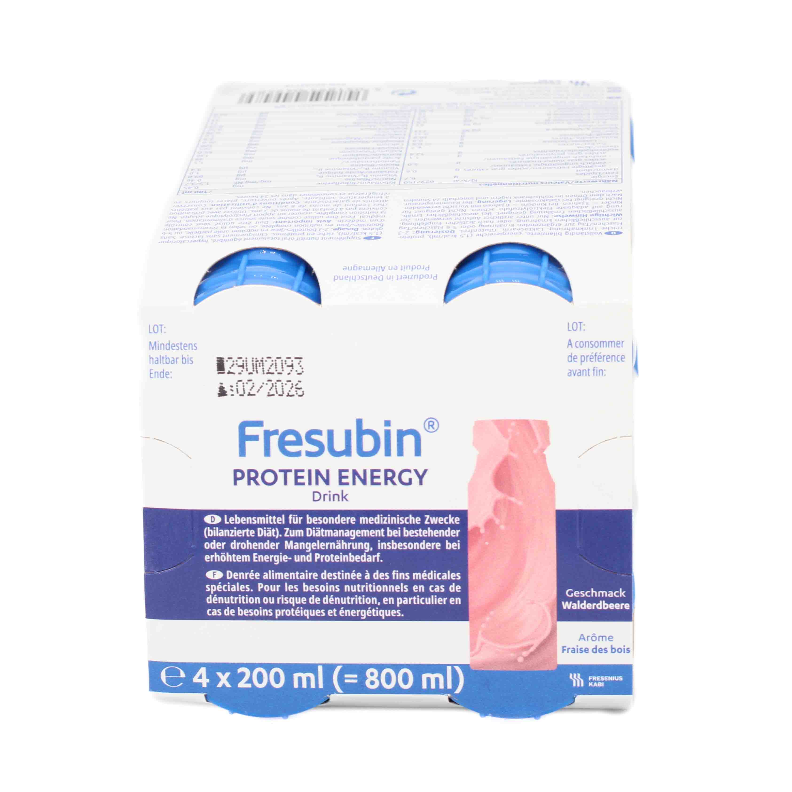 FRESUBIN PROTEIN Energy DRINK Walderdbe.Trinkflasche Trinknahrung