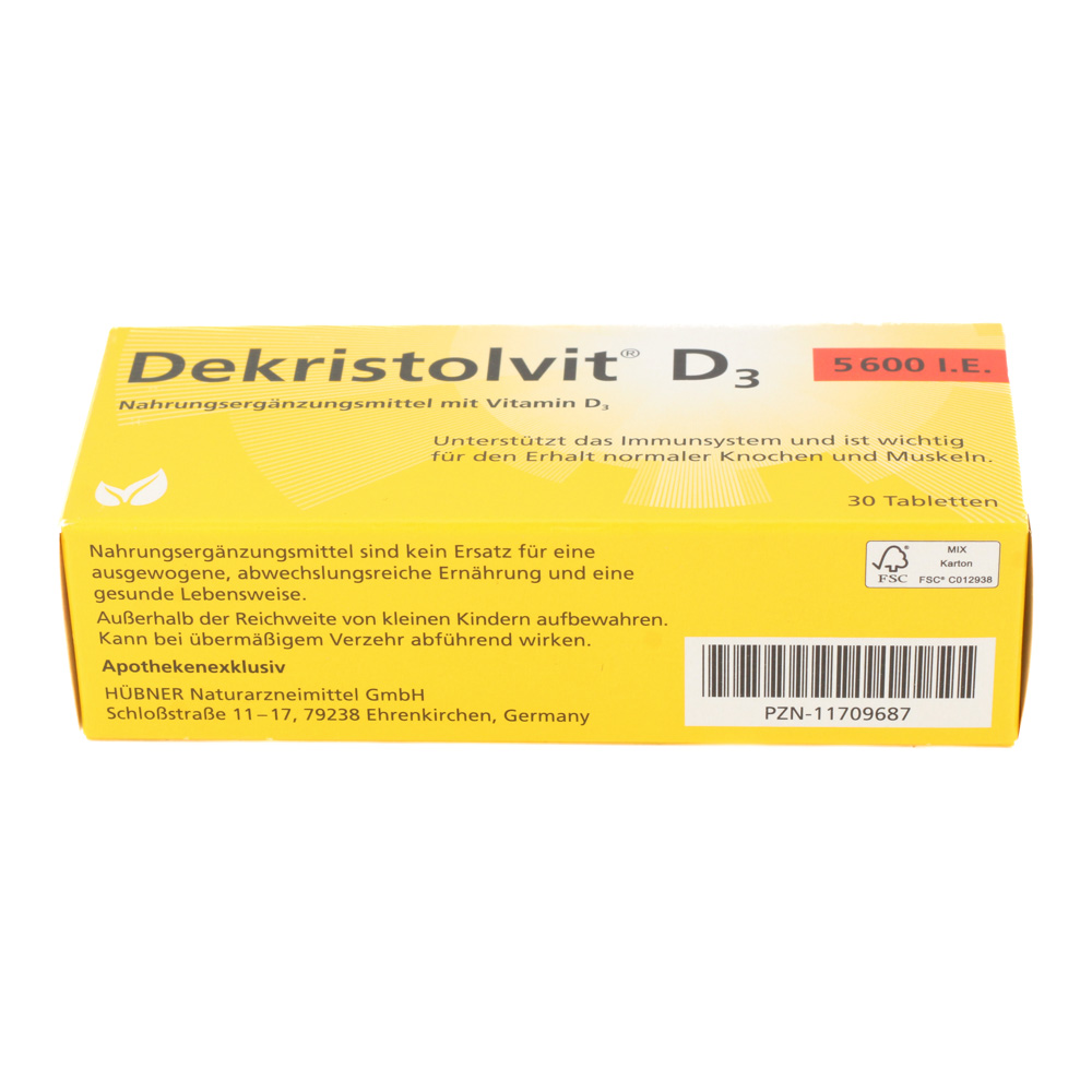 DEKRISTOLVIT D3 5600 I.E. Tabletten