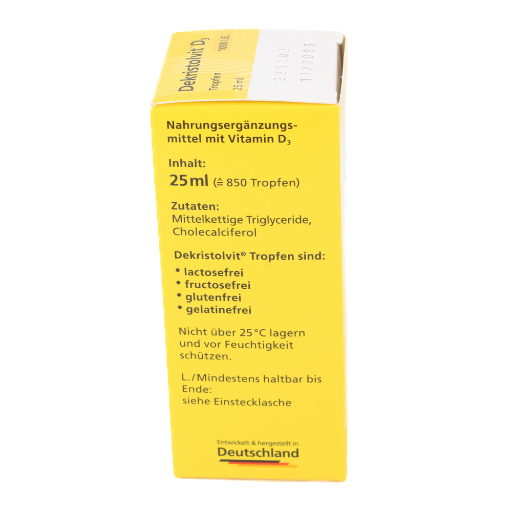 DEKRISTOLVIT D3 1000 I.E. Tropfen