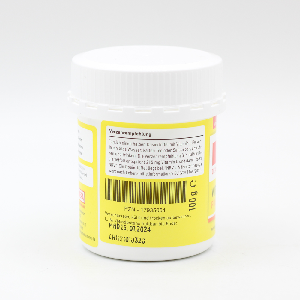 WEPA Vitamin C Pulver Dose