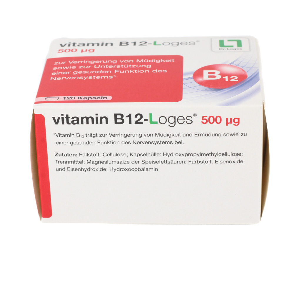 VITAMIN B12-LOGES 500 μg Kapseln