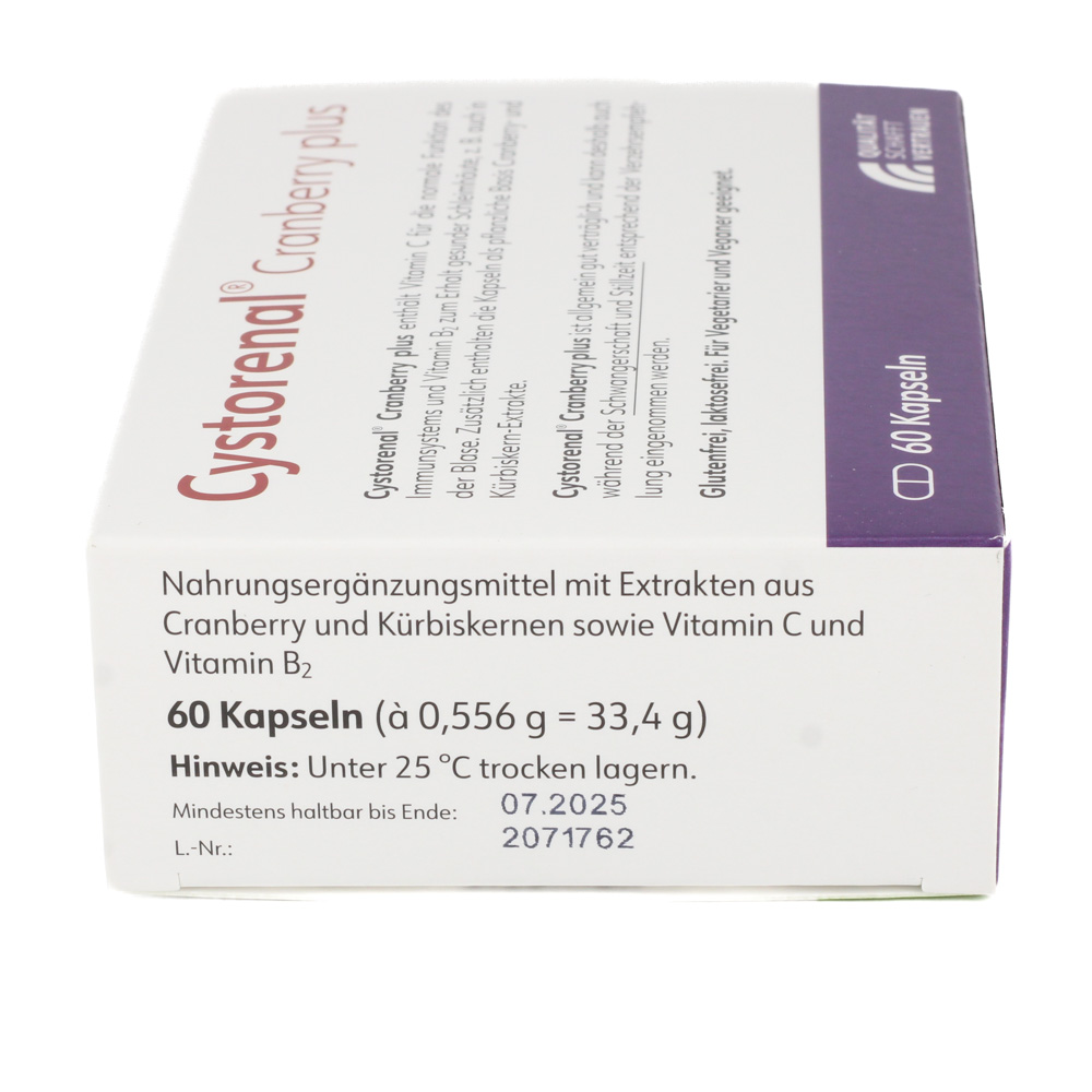 CYSTORENAL Cranberry plus Kapseln
