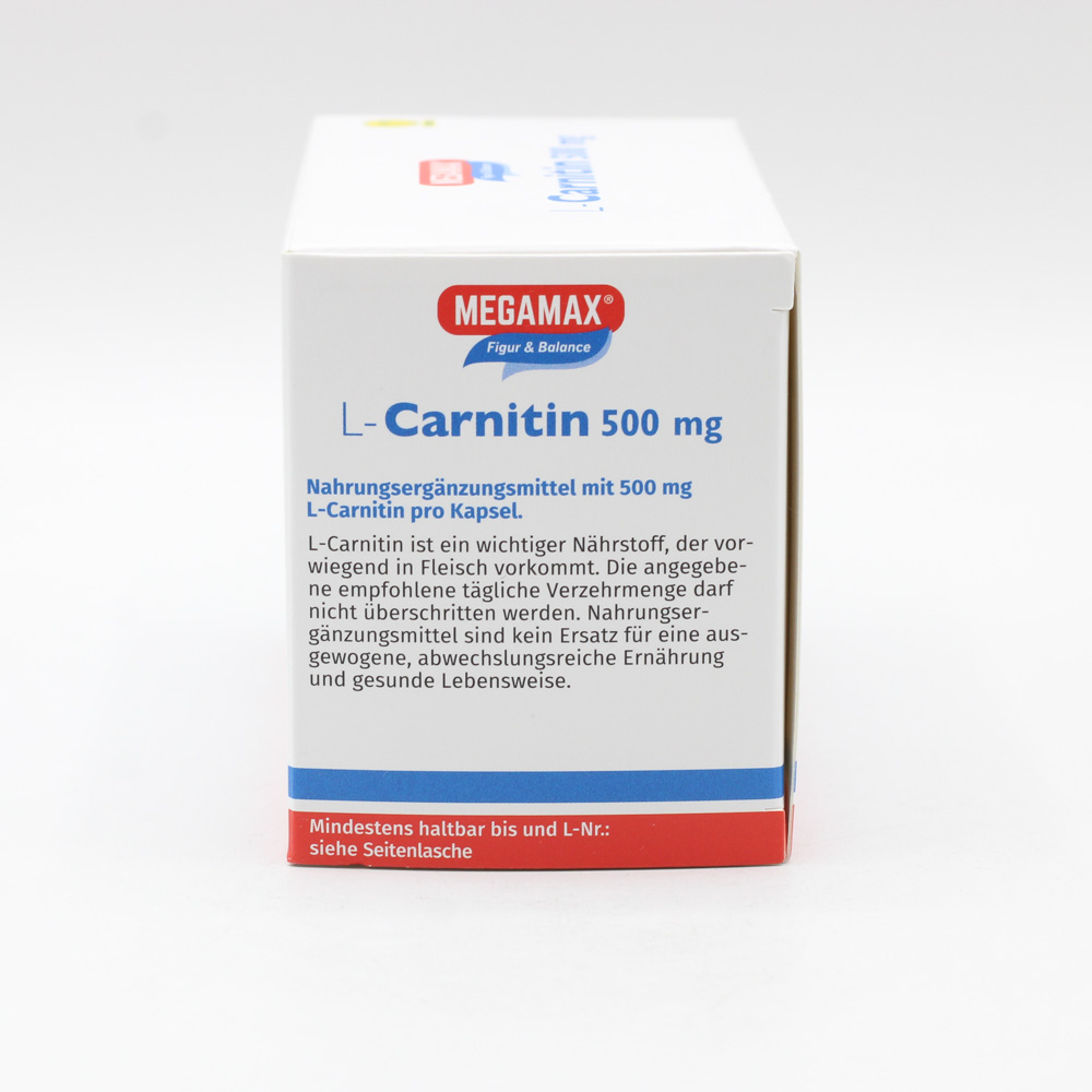 L-CARNITIN 500 mg Megamax Kapseln
