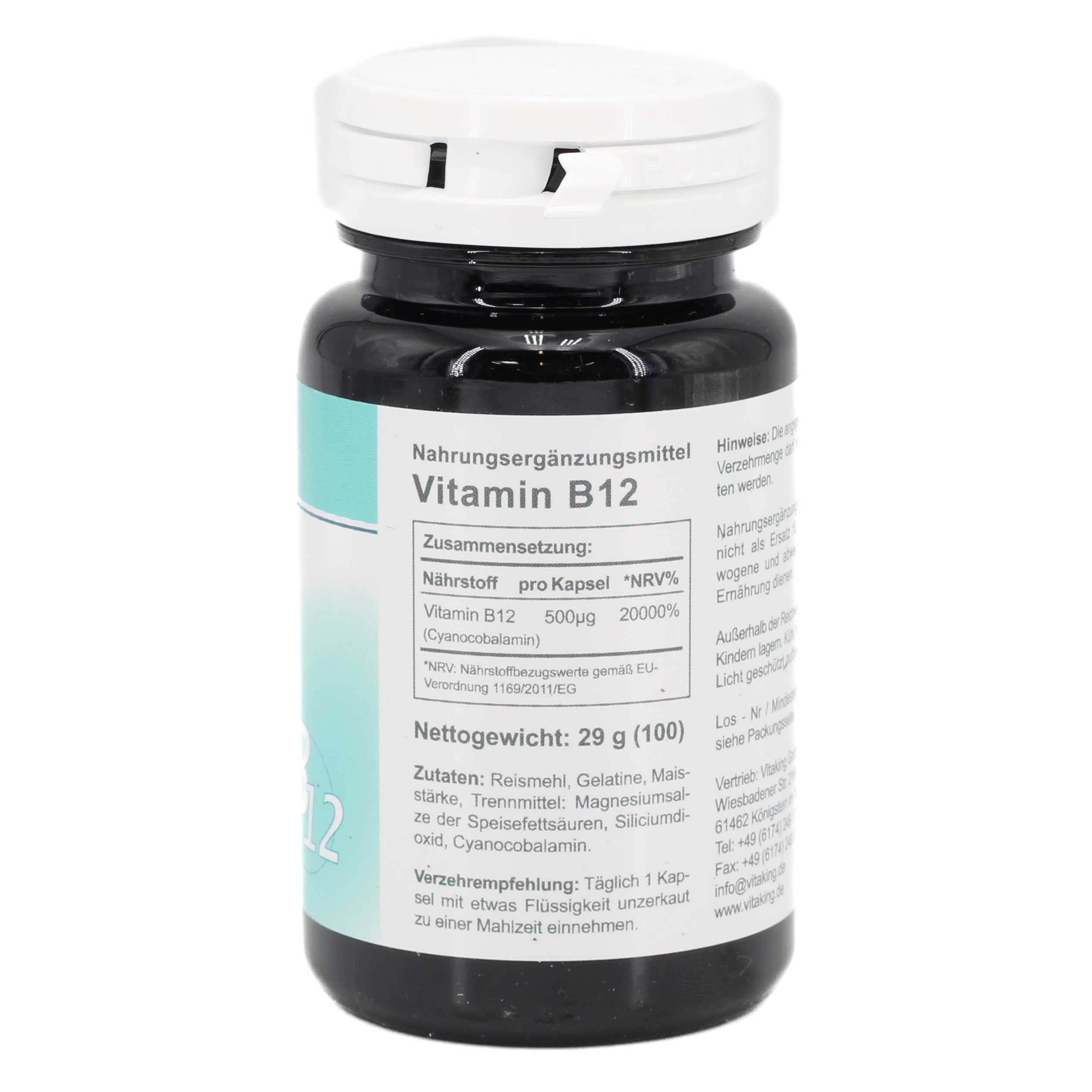 VITAMIN B12 500 μg Kapseln