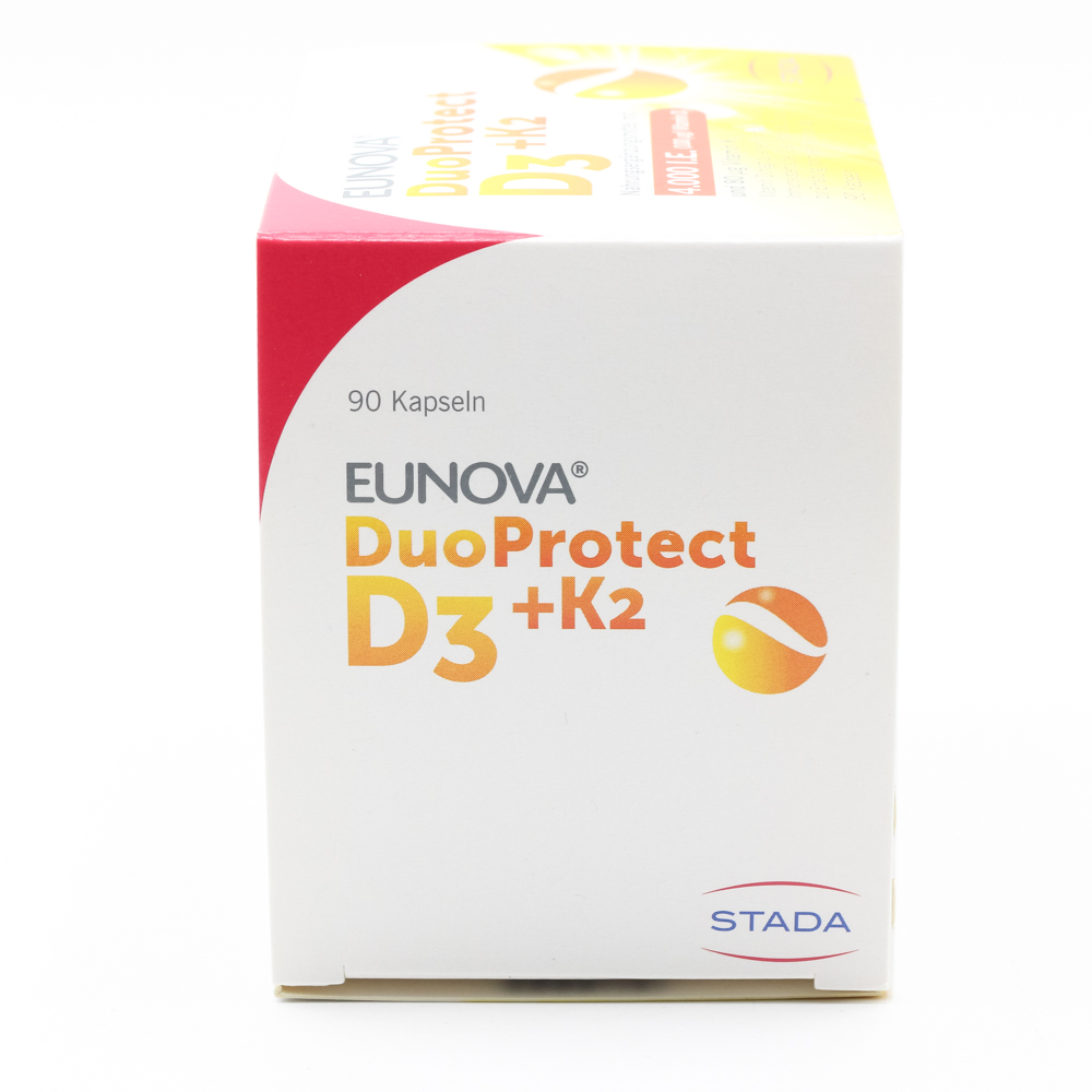 EUNOVA DuoProtect D3+K2 4000 I.E./80 μg Kapseln