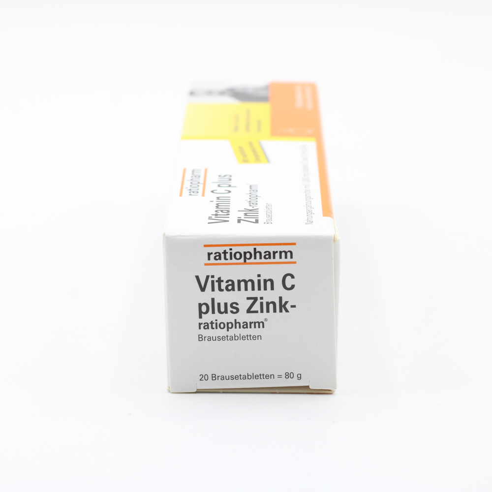 VITAMIN C PLUS Zink-ratiopharm Brausetabletten