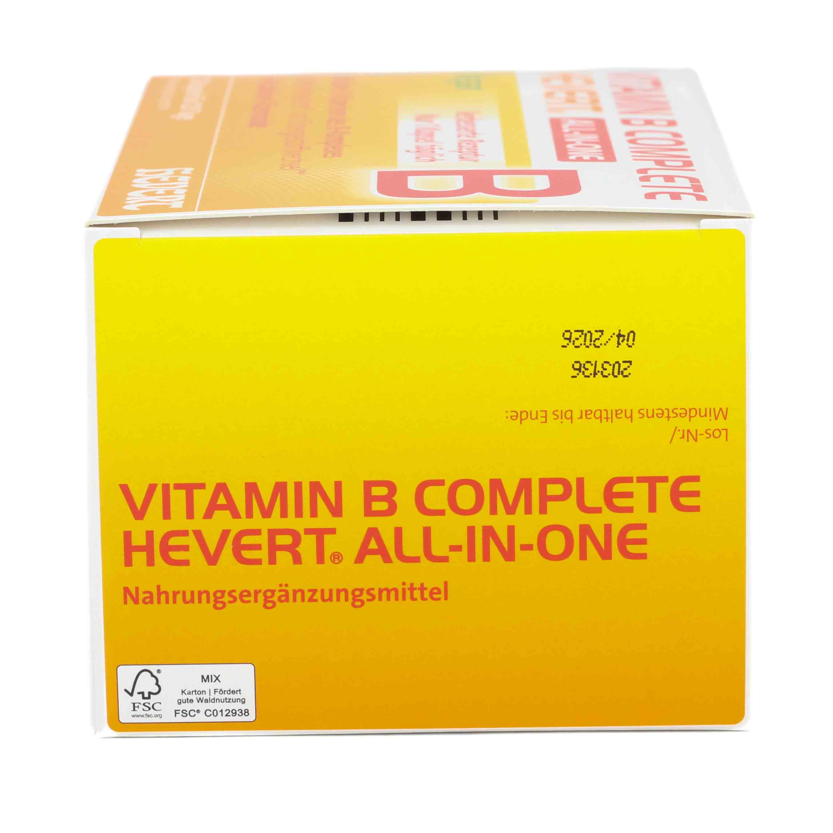 VITAMIN B COMPLETE Hevert all-in-one Kapseln