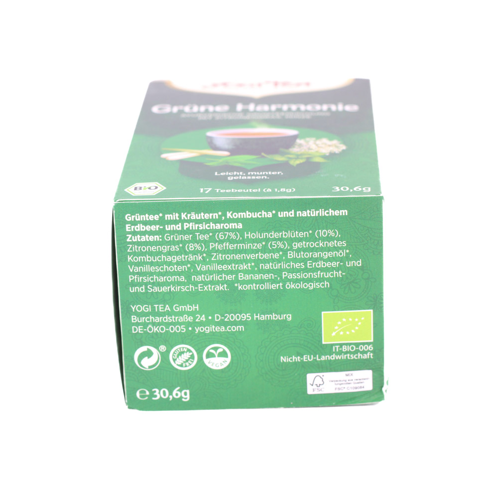 YOGI TEA Grüne Harmonie Bio Filterbeutel