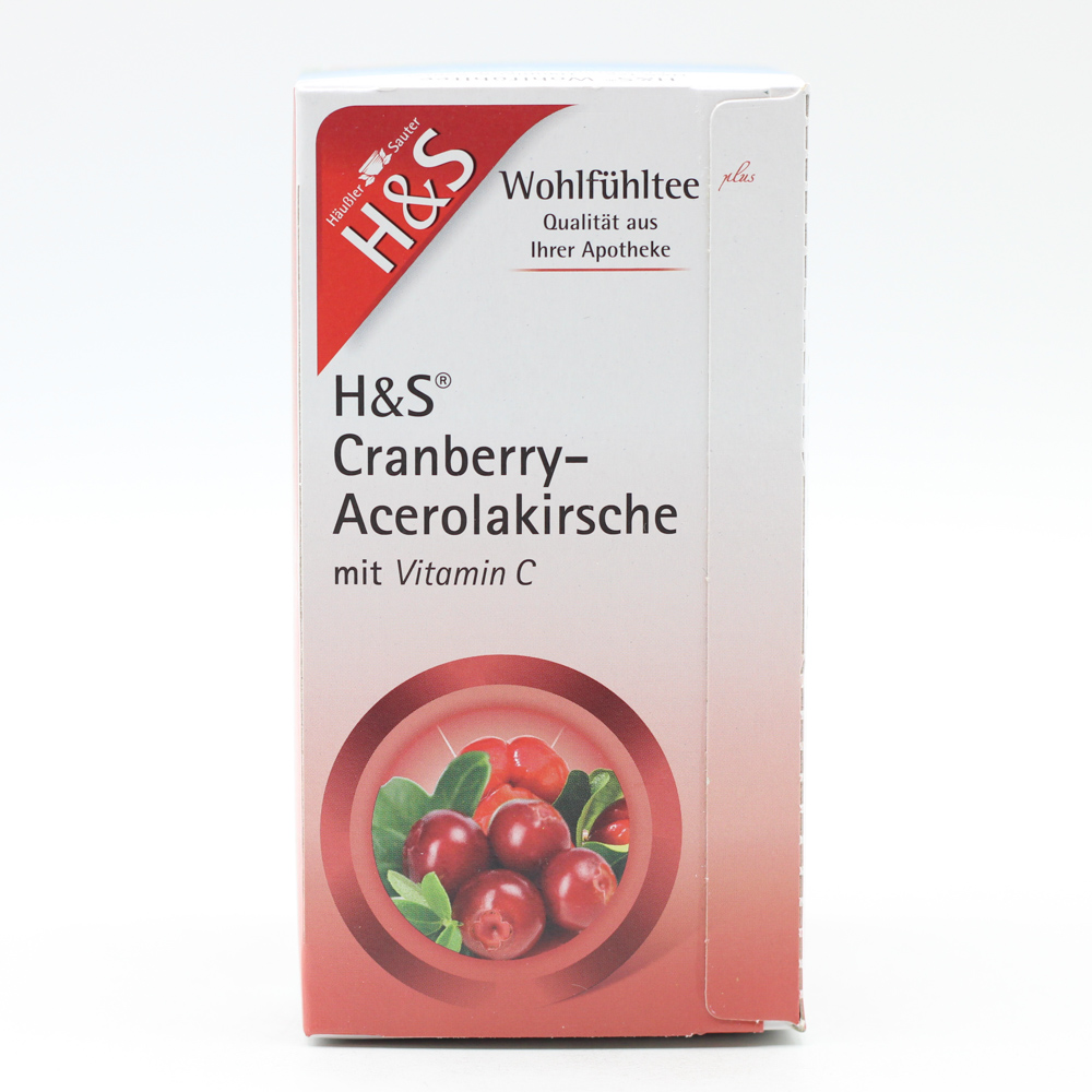 H&S Cranberry-Acerolakirsche mit Vitamin C Fbtl.