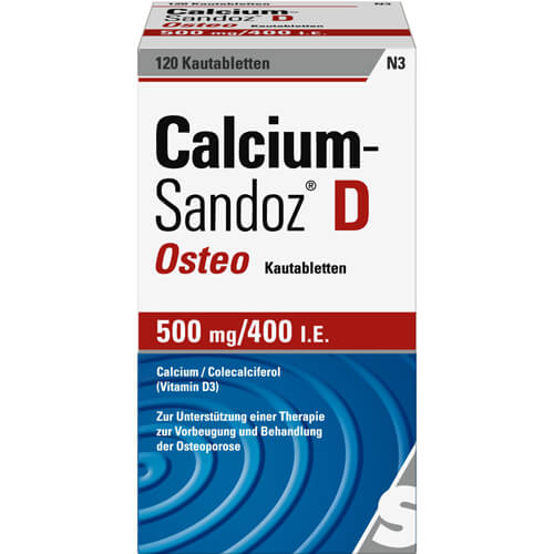 CALCIUM SANDOZ D Osteo 500 mg/400 I.E. Kautabl.