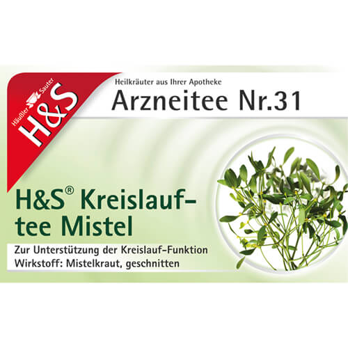 H&S Kreislauftee Mistel Filterbeutel