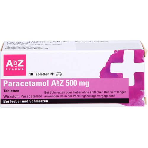 PARACETAMOL AbZ 500 mg Tabletten