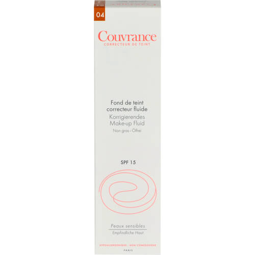 AVENE Couvrance korrigier.Make-up Fluid honig 4.0
