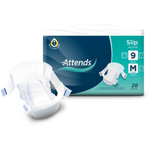 ATTENDS Slip Active 9 M