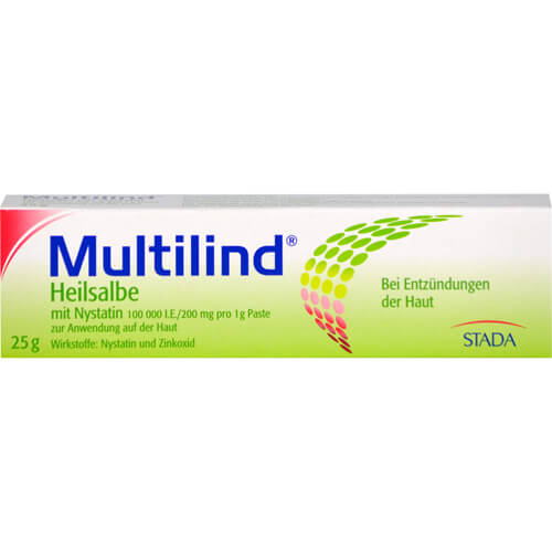 MULTILIND Heilsalbe m.Nystatin u.Zinkoxid