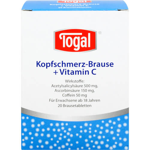 TOGAL Kopfschmerz-Brause + Vit.C Brausetabletten