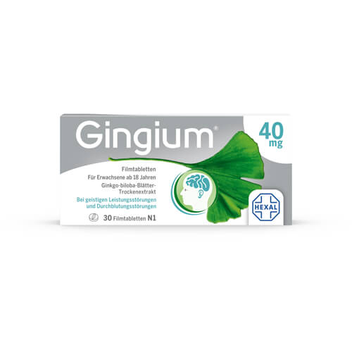 GINGIUM 40 mg Filmtabletten
