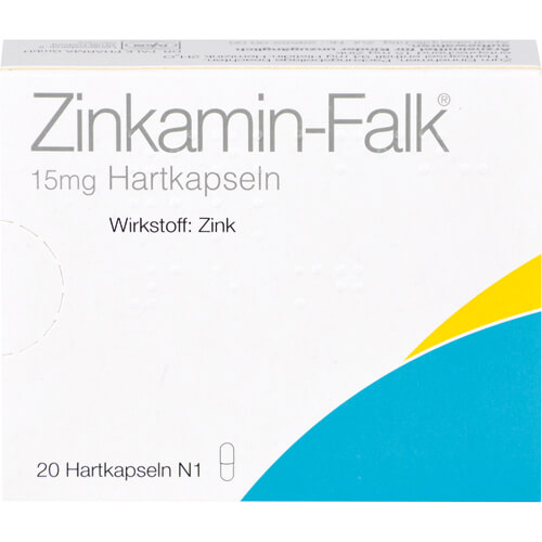 ZINKAMIN Falk 15 mg Hartkapseln