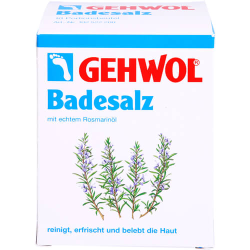 GEHWOL Rosmarin Badesalz Portionsbeutel