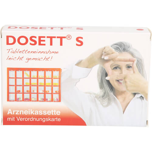 DOSETT S Arzneikassette rot