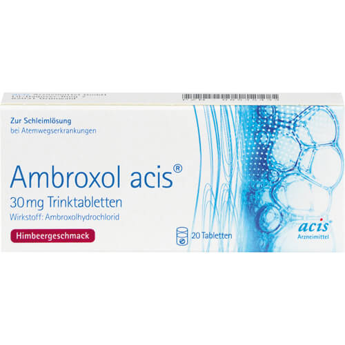 AMBROXOL acis 30 mg Trinktabletten